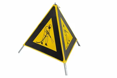 DERC Warning Sign Waterjetting